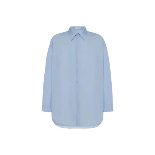 THE ROW Мужские Синие Рубашки