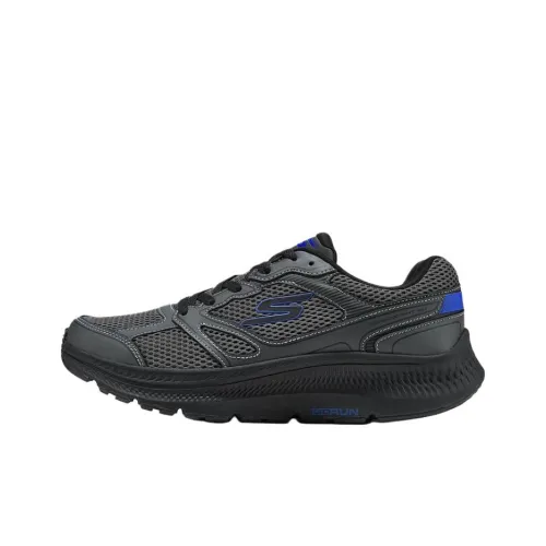 Skechers MEN'S GO Дышащий и Упругий Низкий Топ Беговые кроссовки Мужские Черные
