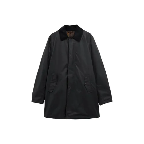 BARBOUR Черное Мужское Пальто