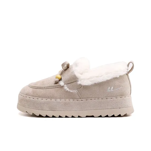 Warrior Термическая Аbrasion-Resistant Увеличивающая Высоту Низкая Обувь Утепленная Женская