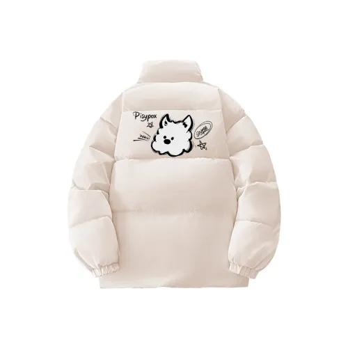 PISYPOX Стеганый хлопковый пуховик унисекс