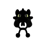 Я Зай - Черная плюшевая шапка