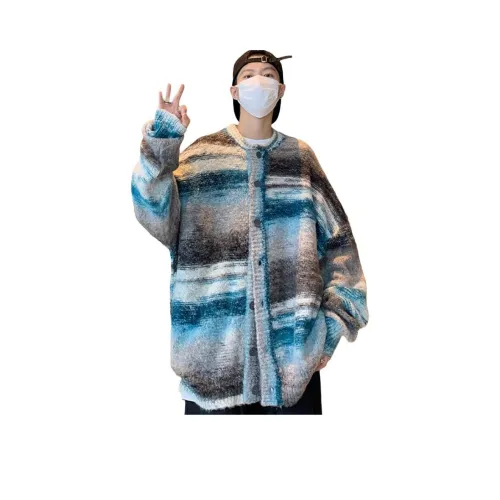 PAINT STAIN Синий Унисекс Трикотаж