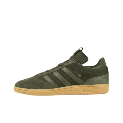 Adidas Originals Busenitz Slip-Resistant Abrasion-Resistant Low-Top Skateboard Shoes Unisex Green Adidas Originals Busenitz Slip-Resistant Abrasion-Resistant Низкие Кеды для Скейтбординга Унисекс Зеленые