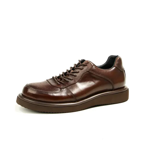 IZEIZIG Лошадиная кожа Кроссовки для скейтбординга Низкие Повседневные Мужские