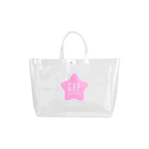 GAP SANDY LIANG Коллаборация Полиуретан Сумка Маленькая Женская Прозрачная и Розовая