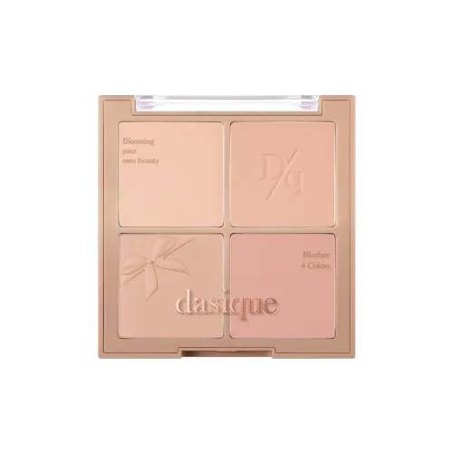 Dasique Фундуковый Коллекция Four Цвет Румяна Пластина Легко Смешивается Выравнивание тона кожи Естественный