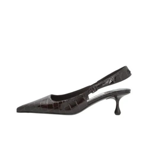 Jimmy Choo Amel Узкий каблук Высокие каблуки 6,5 см Женские Черный