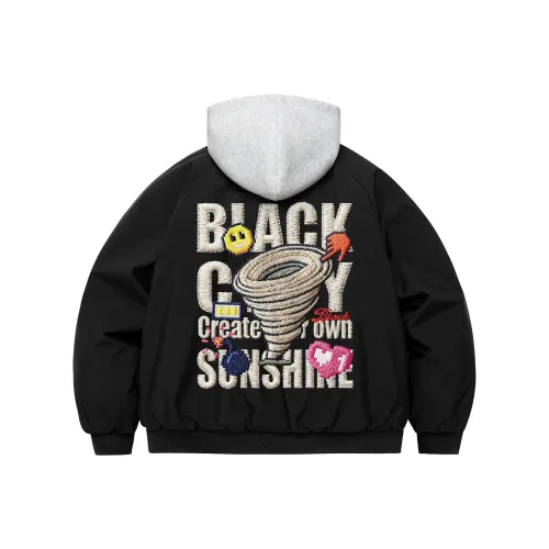 BLACK CITY Бейсбольная куртка Унисекс