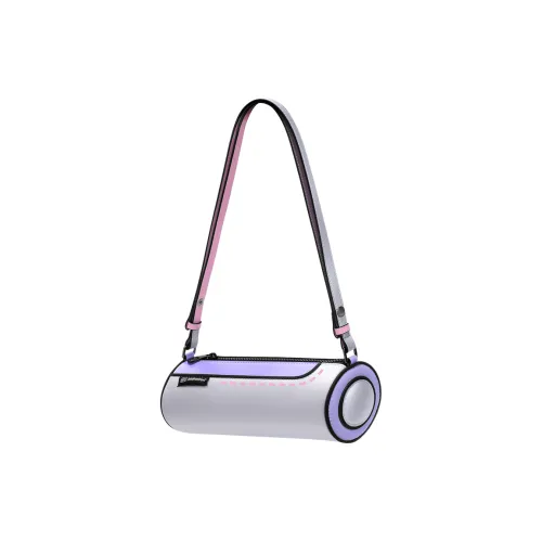 JumpFromPaper Сумка через плечо из синтетической кожи и нейлона стандартная унисекс Silver Wing фиолетовая