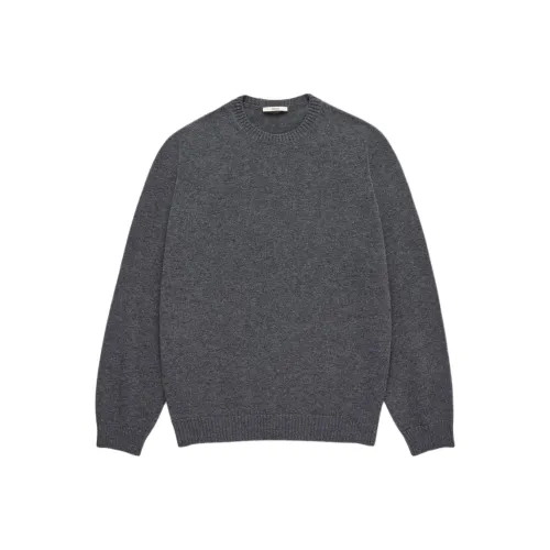 Сотрудничество JJJJound Уголь Мужские Свитера