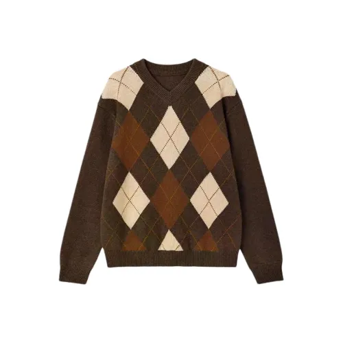 SINBOS Запеченный Теплый Тон Мужские Свитера