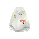 Белый - тяжелый, утолщенный, с флисовой подкладкой