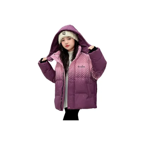 Meter Ветровка Осенний Зимний Комплект Fashion Versatile Термический Звезды Градиент