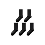 Чёрный+Чёрный+Чёрный+Чёрный+Чёрный[5 пар упаковка]