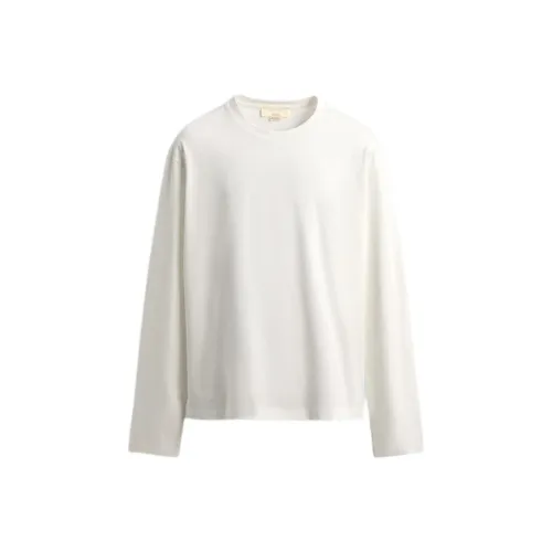 ZARA Collaboration Белая Мужская T-Рубашка