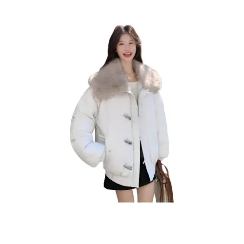 SKYA Утренний туман Белый Унисекс Пуховики