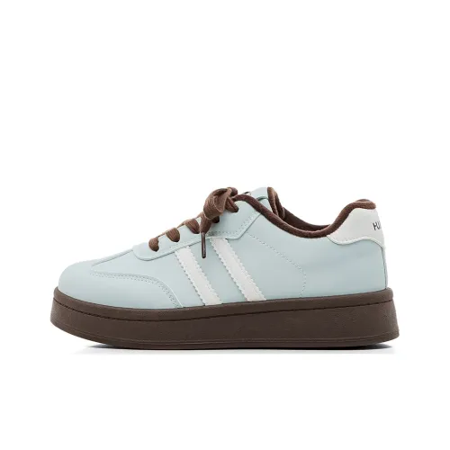 HUANQIU Высота Увеличивающие Термостойкие Противоскользящие Низкие Кеды Женские