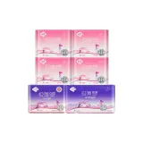 Мягкий, прохладный, ветер, исследовательское общество, серия Softest, гигиенические прокладки, ночной и дневной, комбинированный набор, 3-4 штуки