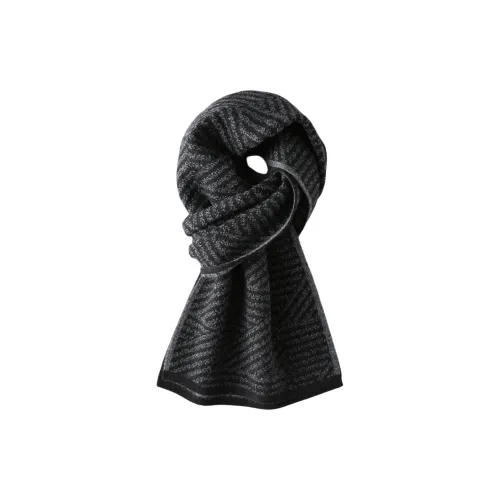 MH Кашемир Смесовая шерсть Вязаные шарфы Мужской