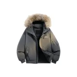 Речной камень серого цвета