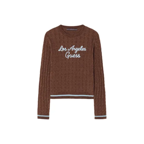GUESS Коричневые Женские Свитера
