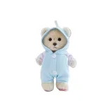 Малыш, бурый медведь, синий