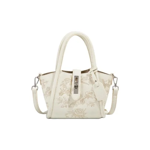 CentarlKatty Полиуретан Синтетическая кожа Сумка Женская Вышивка Белый