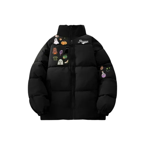 PISYPOX Стеганый хлопковый пуховик унисекс