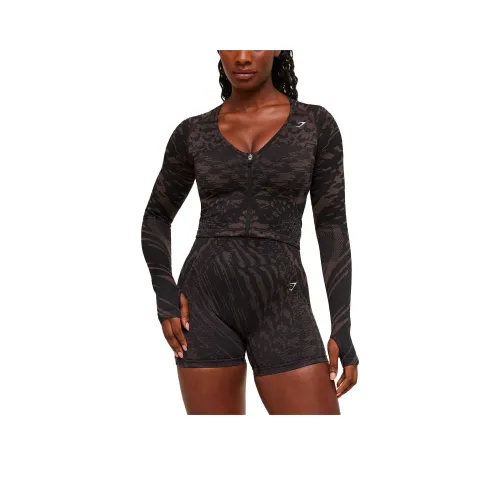 GYMSHARK Черные Женские Куртки