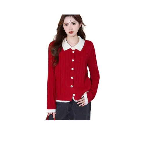 Tonlion Темно-красный Женский Трикотаж