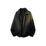 Черный (с флисовой подкладкой и утепленный)