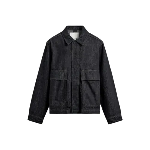 ZARA Индиго Мужские Джинсовые Куртки