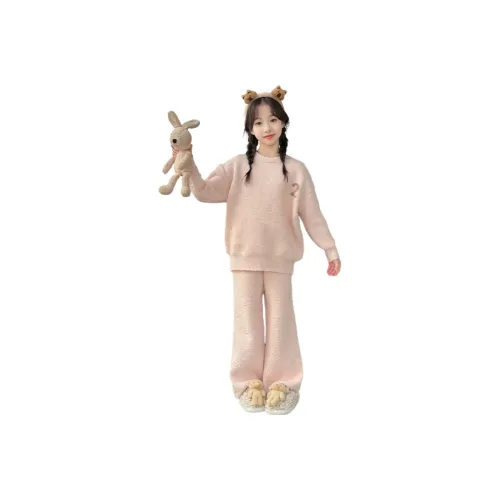 YALU Розовый Набор одежды для школьников Lounge