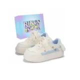 Бежевый Синий + Эксклюзивная Обувь Коробка