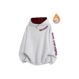 White Gray (Флис-Лайнер с принтом)