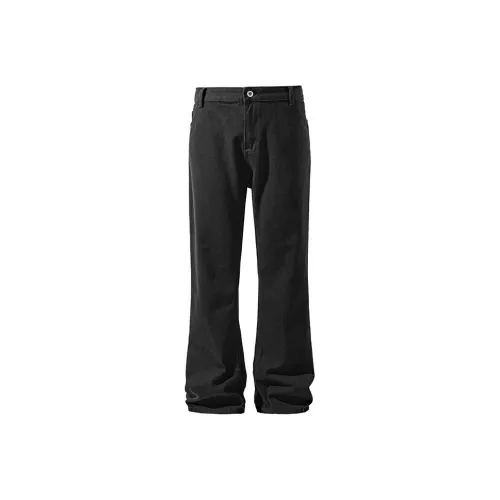 FRALAARRI Черные Унисекс Джинсы