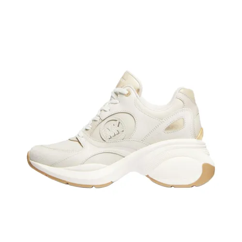 MICHAEL KORS Низкий топ толстая подошва кроссовки женские светло-серый