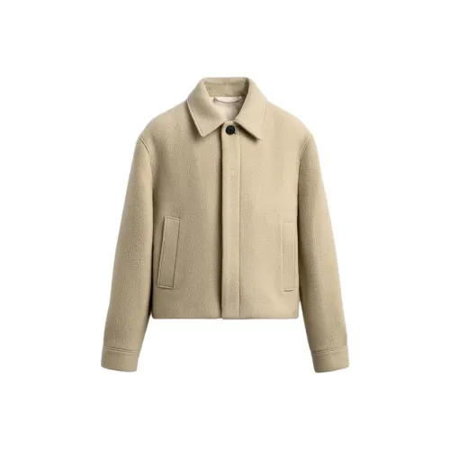 ZARA Белый Мужской Куртки