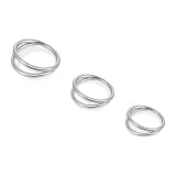 8+10+12 мм 1 штука [Множественные преимущества пирсинга]