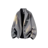 Премиум серый [съемный бренд, брошь]