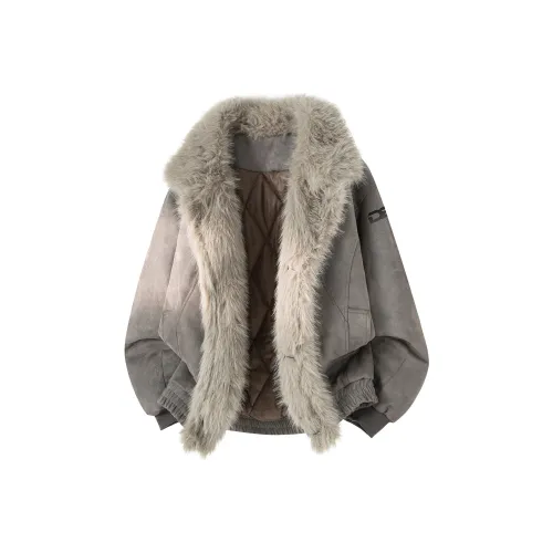 DAWEIBEIKEN Хлопковый пуховик унисекс