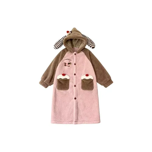 Beerus Торт Такса Сон Сиреневый [Один Сон Сиреневый] Женские Банные халаты