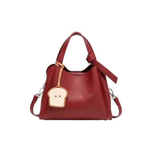 HACIN ПУ (полиуретан) Сумка через плечо Стандартная Женская Красная