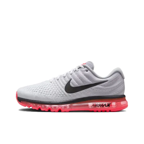 Nike Air Max 2017 Low Топ Повседневные Беговые Кроссовки Мужские Серые