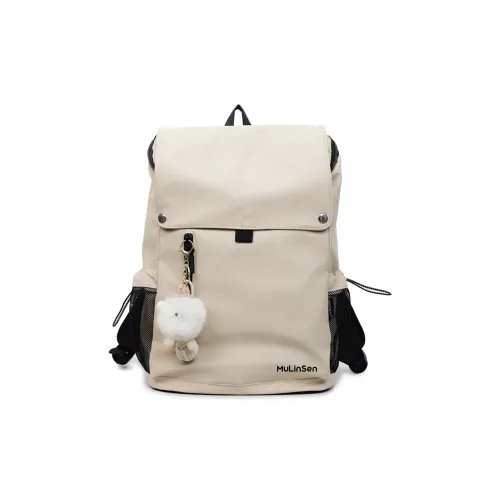 Mulinsen Нейлон Рюкзак Стандартный Унисекс Белый Черный Оранжевый Красный Желтый