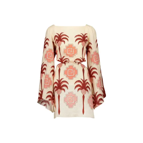 Johanna Ortiz Длинное платье с длинными рукавами женское