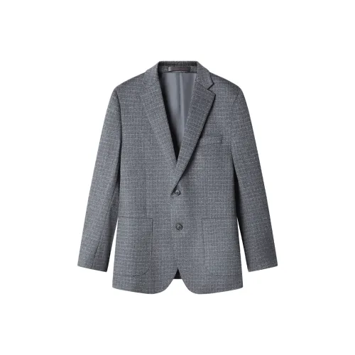 KAISER Серый Мужской Деловой костюм