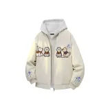 Ecru Cotton Down Jacket (Insulated)  
Экрю хлопковый пуховик (утепленный)