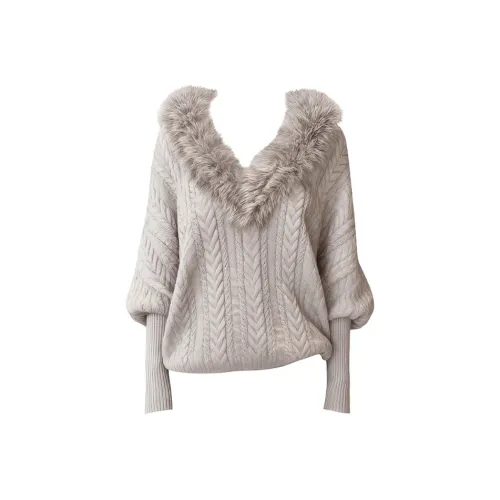 ABBY GODDESS Светло-серый топ женский трикотаж